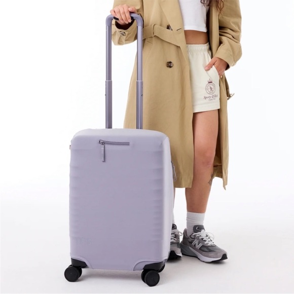 NWT BEIS The Carry On Lavender Luggage Cover - Picture 5 of 7